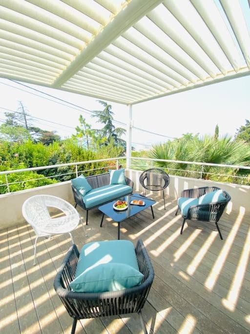 Atlantide - Somptueuse Villa Classee 4 Etoiles - Saint-Clair - Vue Exceptionnelle - Piscine Sete Exterior photo