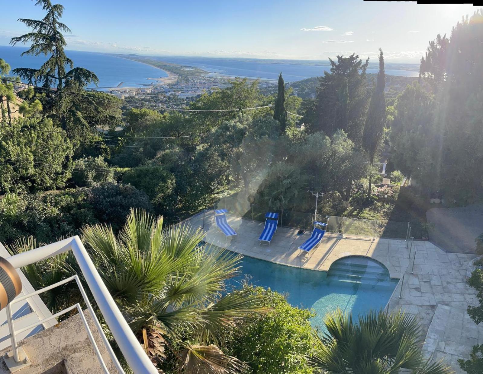 Atlantide - Somptueuse Villa Classee 4 Etoiles - Saint-Clair - Vue Exceptionnelle - Piscine Sete Exterior photo