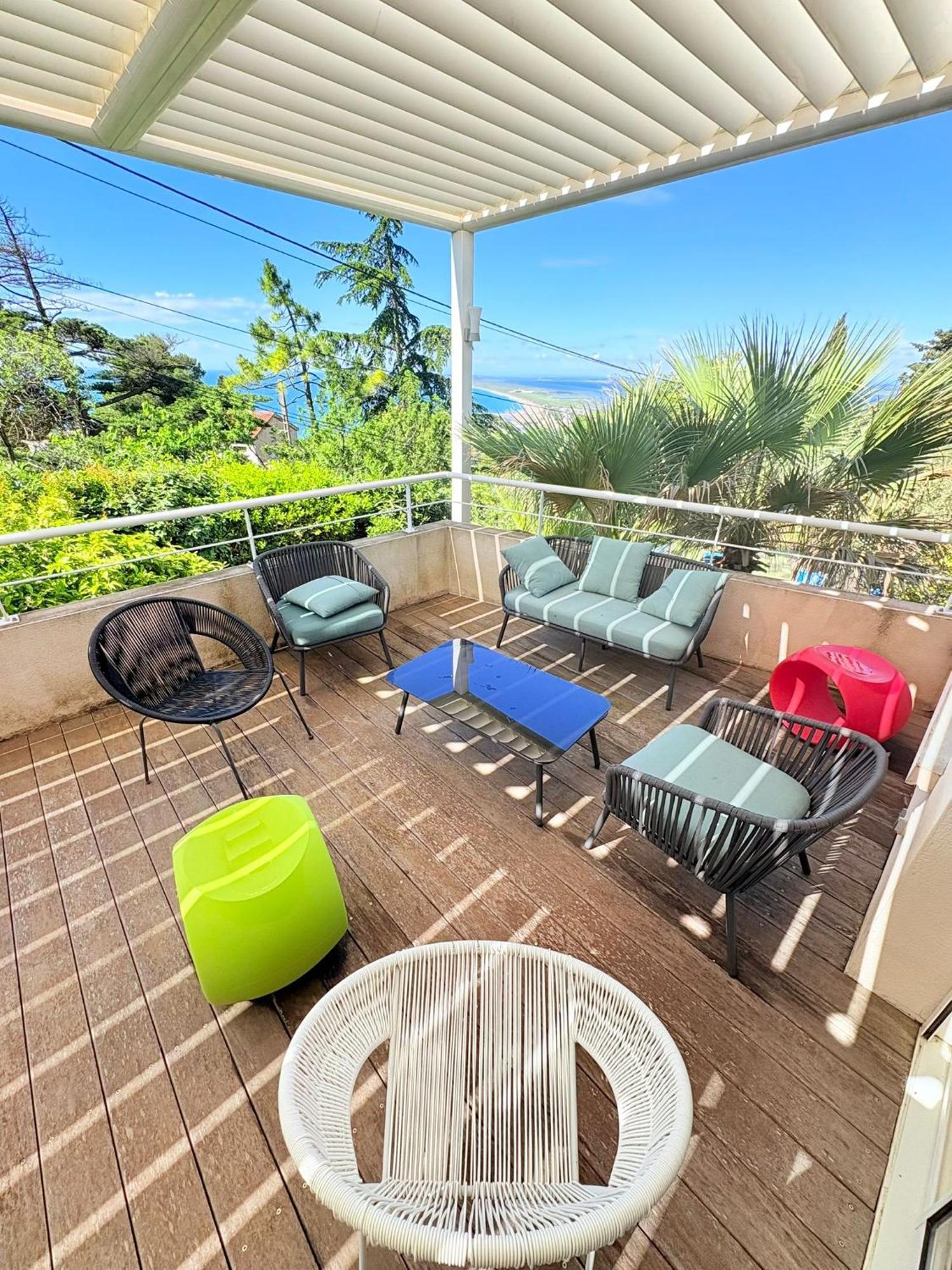 Atlantide - Somptueuse Villa Classee 4 Etoiles - Saint-Clair - Vue Exceptionnelle - Piscine Sete Exterior photo